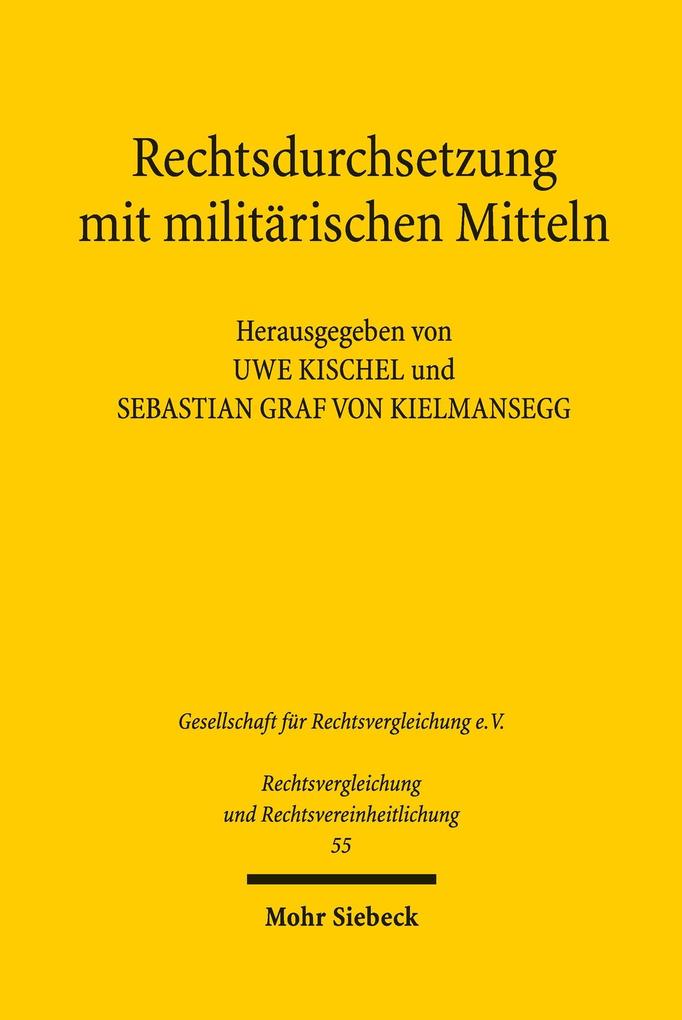 Produktbild: Rechtsdurchsetzung mit militärischen Mitteln
