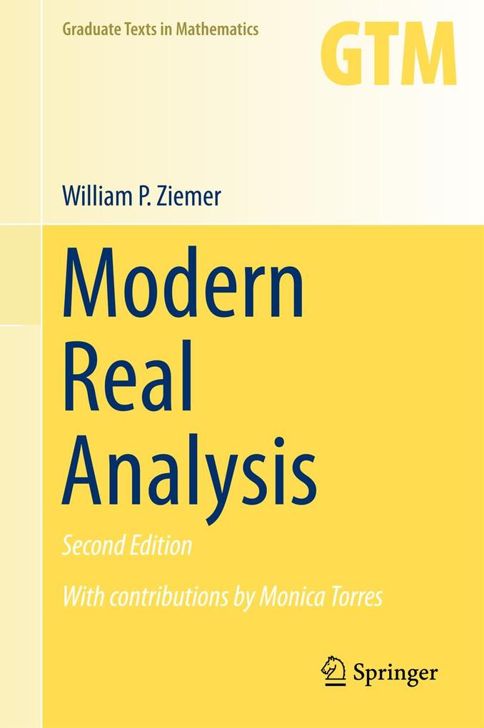 Produktbild: Modern Real Analysis | William P. Ziemer