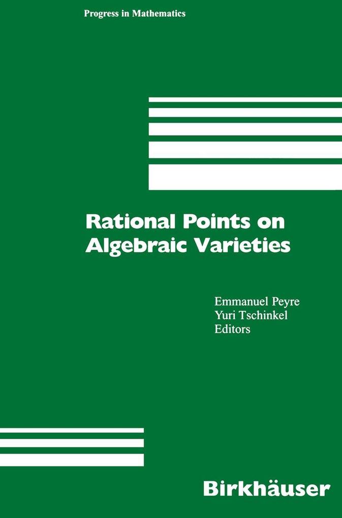 Produktbild: Rational Points on Algebraic Varieties
