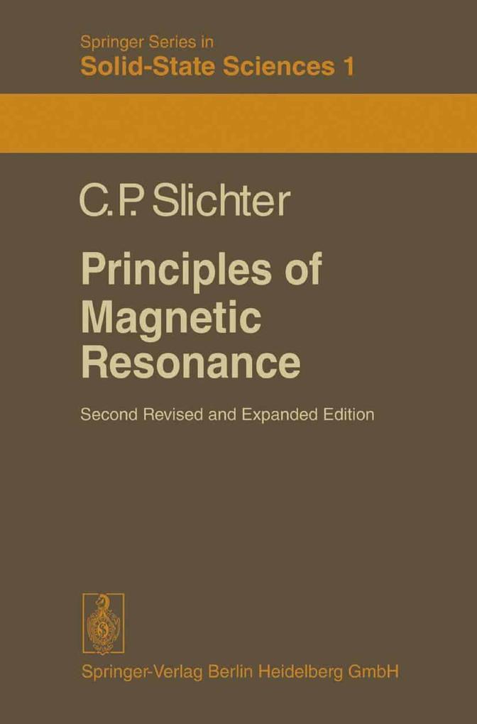 Produktbild: Principles of Magnetic Resonance | Charles P. Slichter