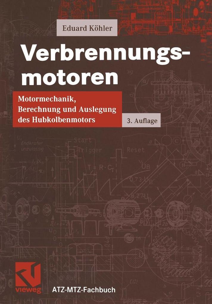 Produktbild: Verbrennungsmotoren | Eduard Köhler