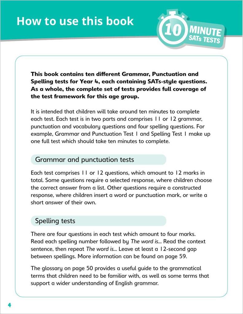 Weitere Ansicht: Grammar, Punctuation and Spelling - Ages 8-9 | Shelley Welsh