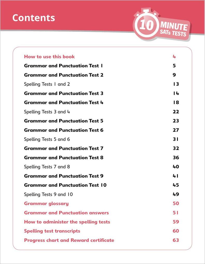 Weitere Ansicht: Grammar, Punctuation and Spelling - Ages 9-10 | Shelley Welsh