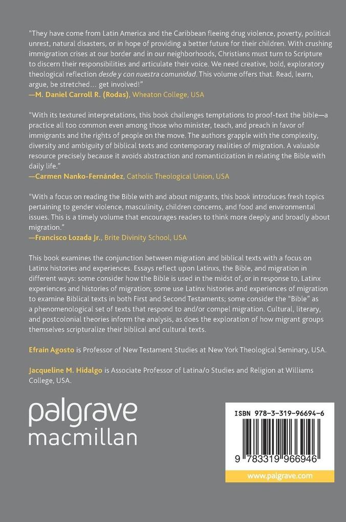 Weitere Ansicht: Latinxs, the Bible, and Migration