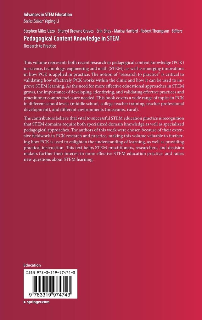 Weitere Ansicht: Pedagogical Content Knowledge in STEM