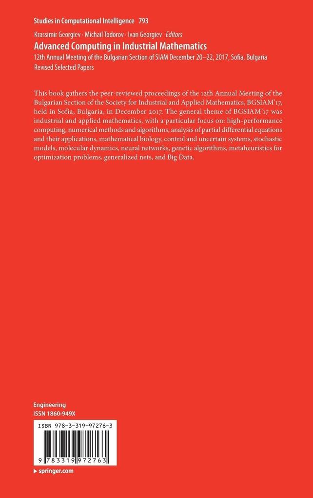 Weitere Ansicht: Advanced Computing in Industrial Mathematics