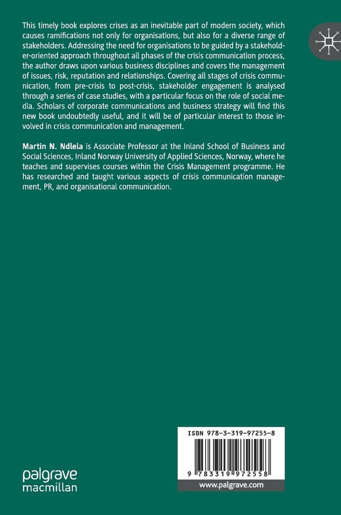 Weitere Ansicht: Crisis Communication | Martin N. Ndlela