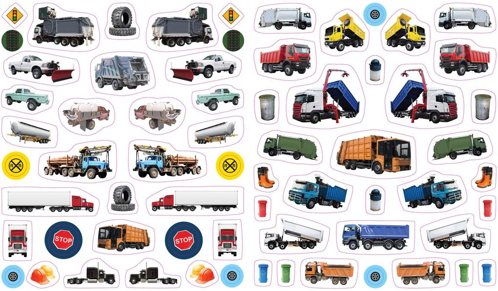 Weitere Ansicht: EyeLike Stickers: Trucks