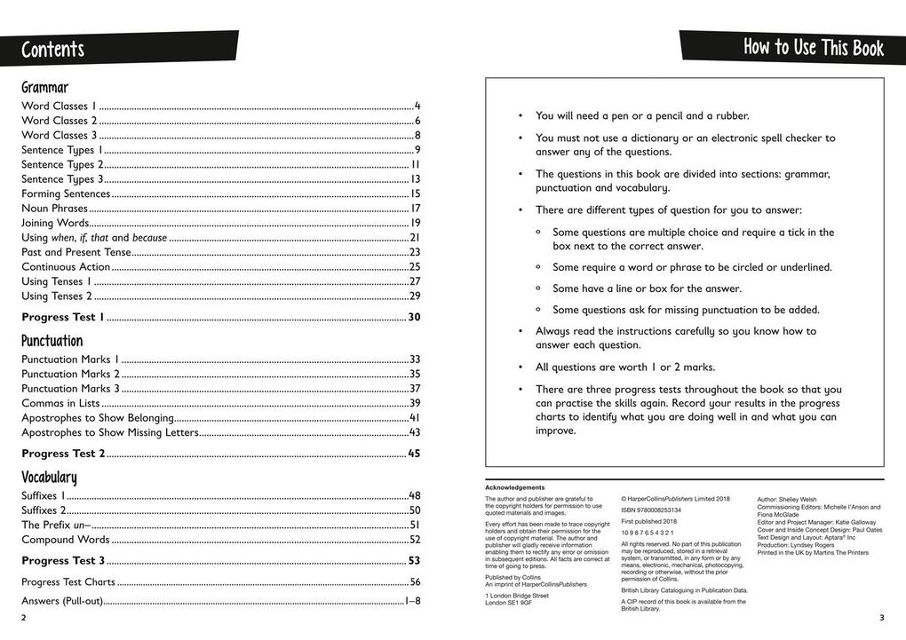 Weitere Ansicht: KS1 Grammar, Punctuation and Spelling Practice Book | Collins KS1