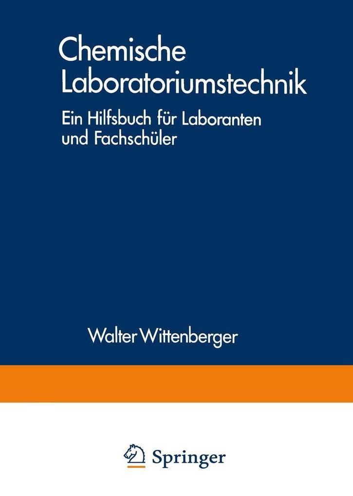 Produktbild: Chemische Laboratoriumstechnik | Walter Wittenberger