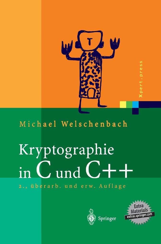 Produktbild: Kryptographie in C und C++ | Michael Welschenbach