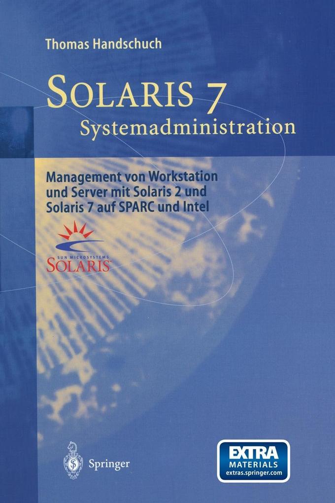 Produktbild: Solaris 7 Systemadministration | Thomas Handschuch