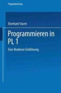 Produktbild: Programmieren in PL/I | Eberhard Sturm