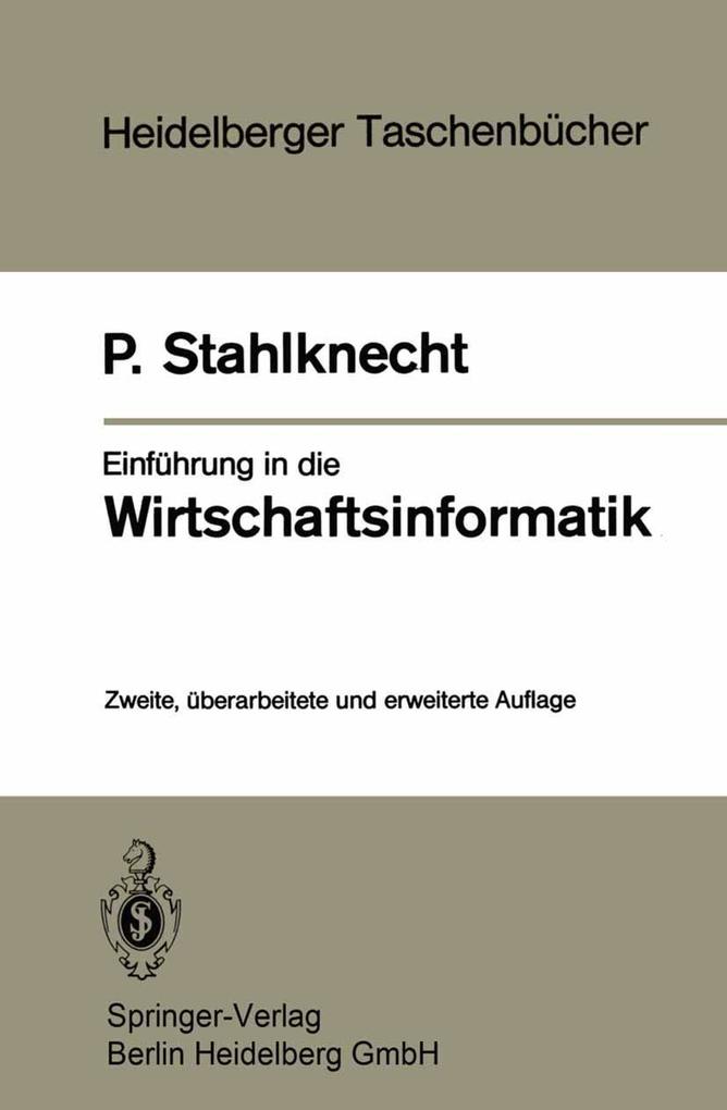 Produktbild: Einführung in die Wirtschaftsinformatik | Peter Stahlknecht