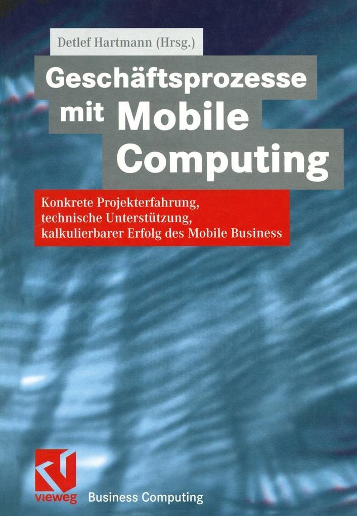 Produktbild: Geschäftsprozesse mit Mobile Computing