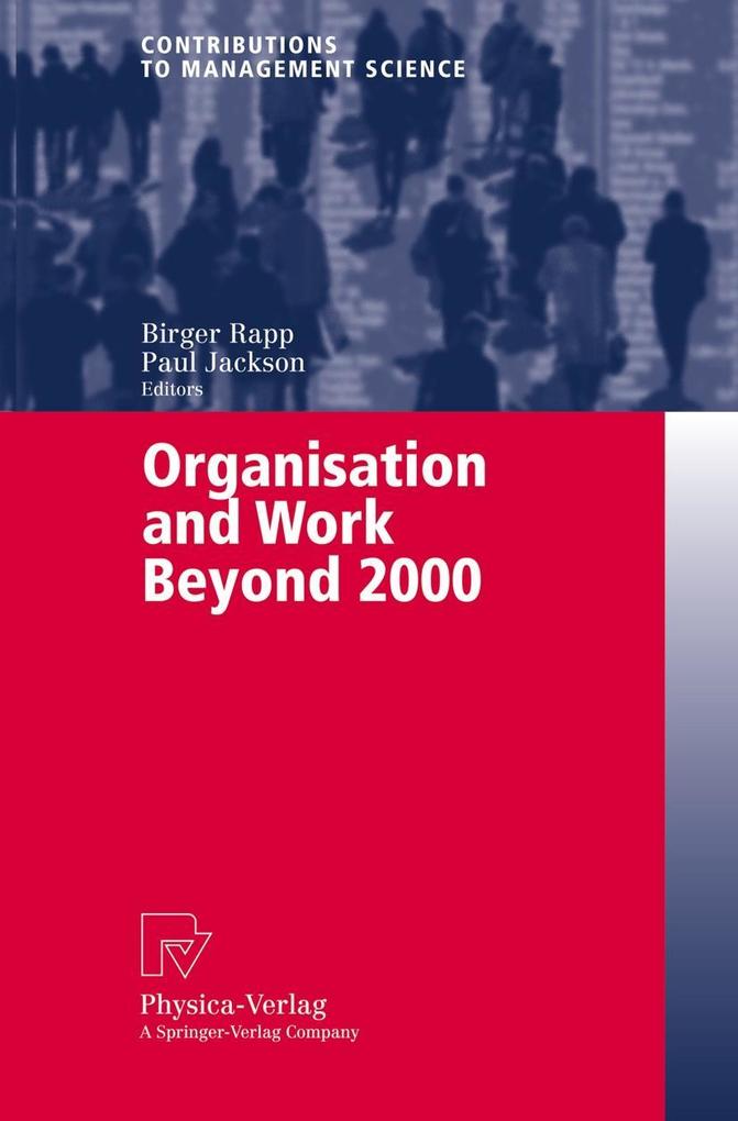 Produktbild: Organisation and Work Beyond 2000