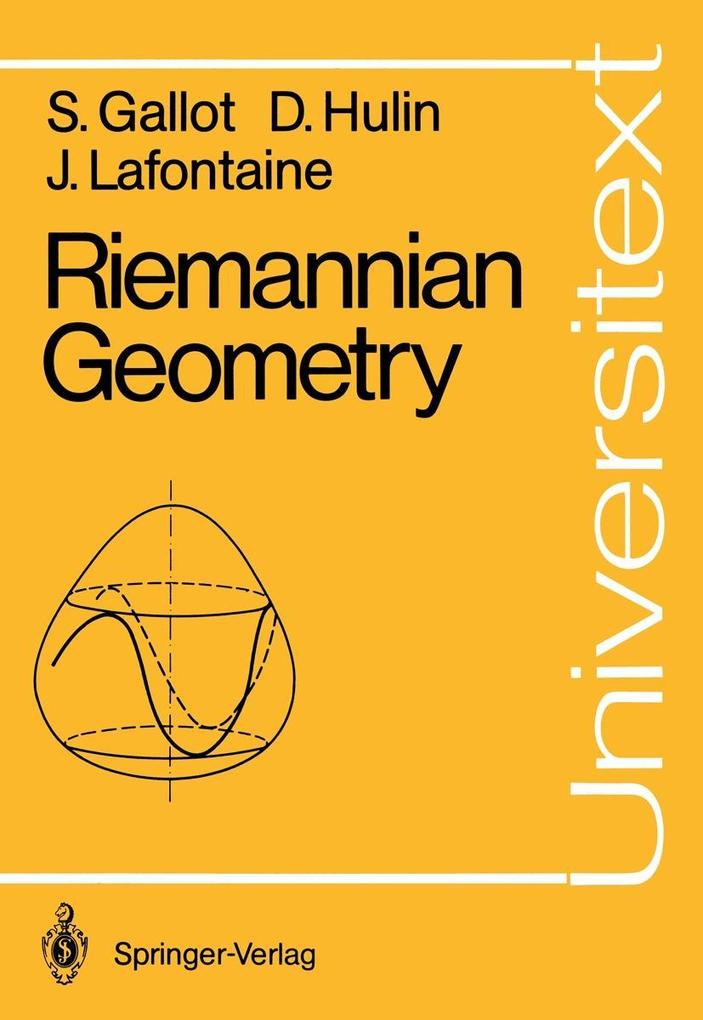 Produktbild: Riemannian Geometry | Sylvestre Gallot, Dominique Hulin, Jacques Lafontaine