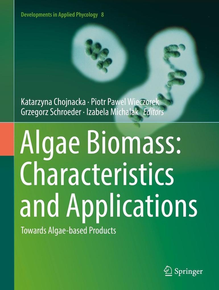 Produktbild: Algae Biomass: Characteristics and Applications
