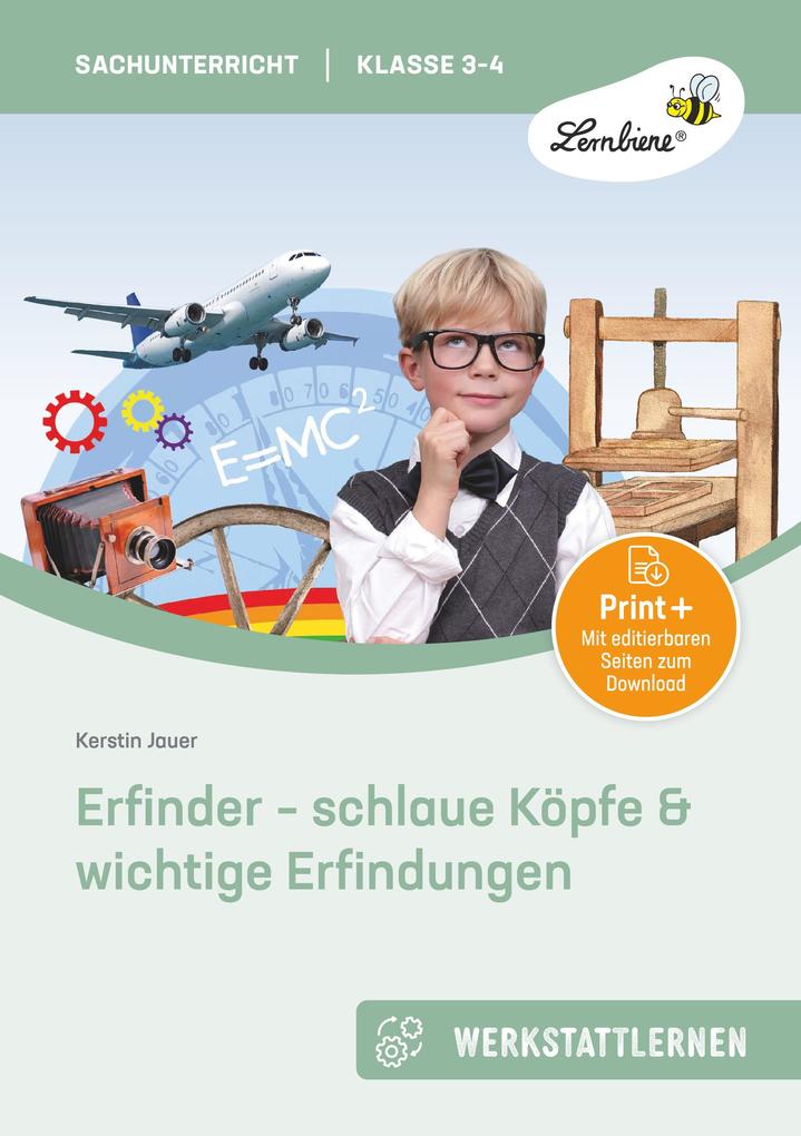 Produktbild: Erfinder - schlaue Köpfe & wichtige Erfindungen | Kerstin Jauer