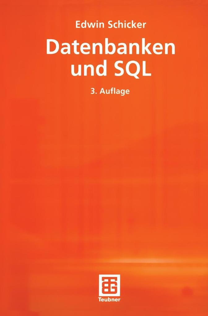 Produktbild: Datenbanken und SQL | Edwin Schicker