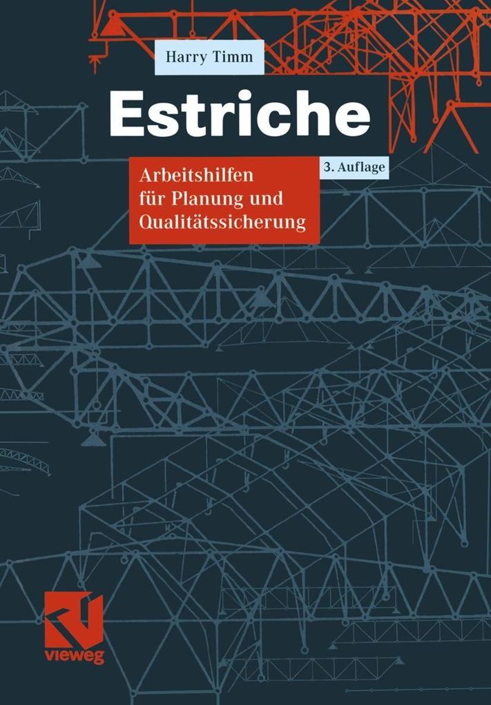 Produktbild: Estriche | Harry Timm