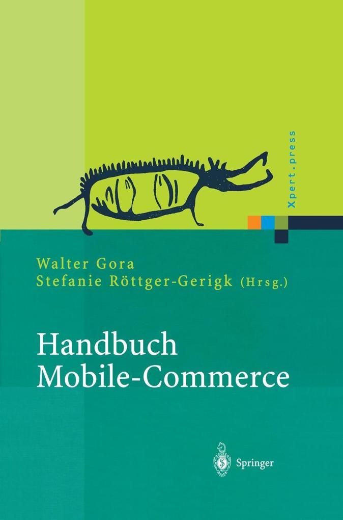 Produktbild: Handbuch Mobile-Commerce