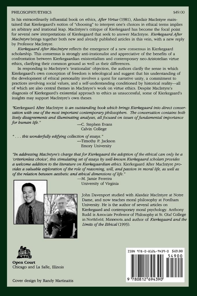 Weitere Ansicht: Kierkegaard After MacIntyre