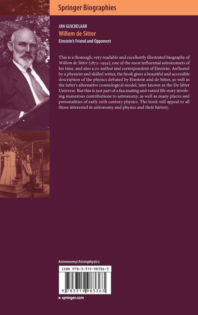 Weitere Ansicht: Willem de Sitter | Jan Guichelaar