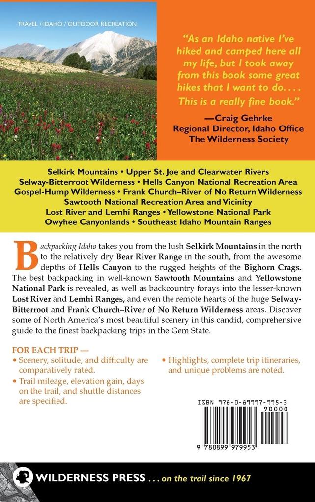 Weitere Ansicht: Backpacking Idaho | Douglas Lorain