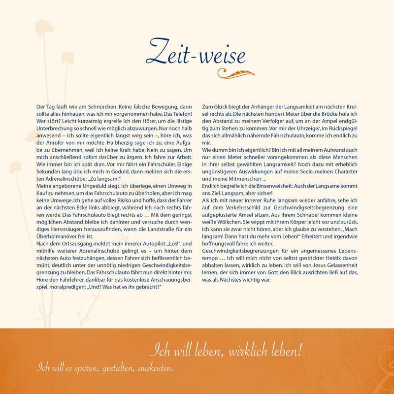 Weitere Ansicht: Das Leben feiern | Bianka Bleier