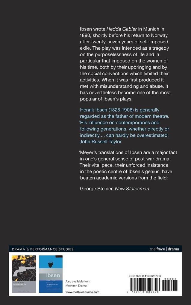 Weitere Ansicht: Hedda Gabler | Henrik Ibsen
