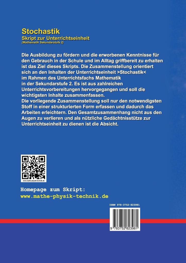 Weitere Ansicht: Stochastik | Andreas Rueff