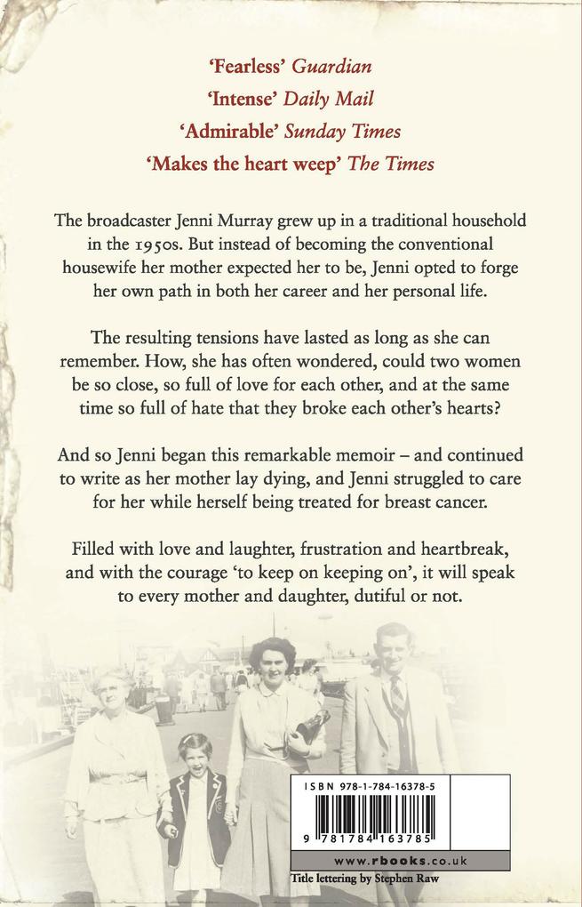 Weitere Ansicht: Memoirs Of A Not So Dutiful Daughter | Jenni Murray