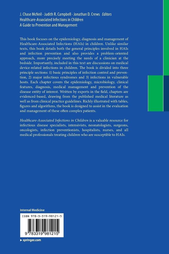 Weitere Ansicht: Healthcare-Associated Infections in Children