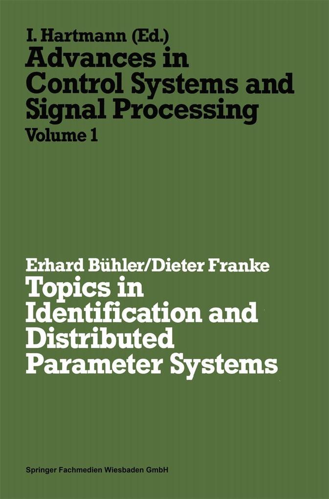 Topics in Identification and Distributed Parameter Systems als eBook pdf