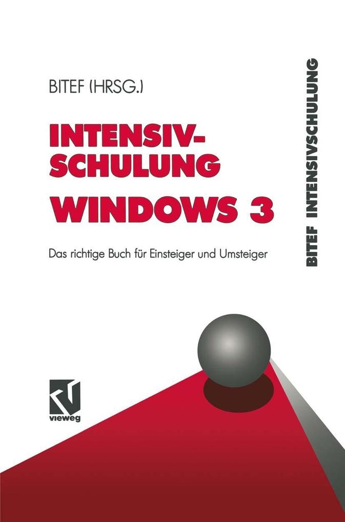 Produktbild: Intensivschulung Windows 3 | Heidi Raddatz-Löffler