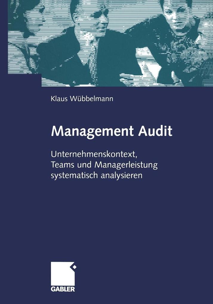 Produktbild: Management Audit | Klaus Wübbelmann