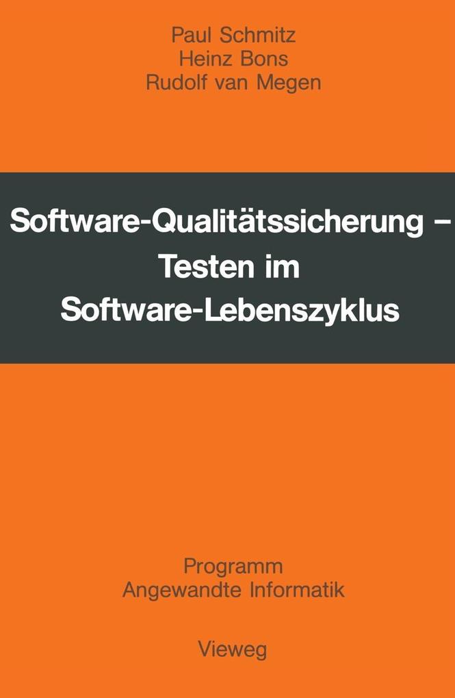 Produktbild: Software-Qualitätssicherung | Paul Schmitz