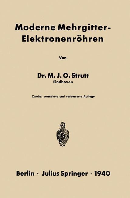 Produktbild: Moderne Mehrgitter-Elektronenröhren | Na Strutt