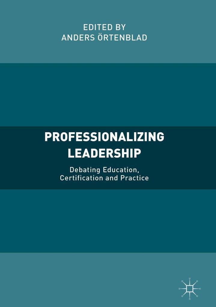 Produktbild: Professionalizing Leadership