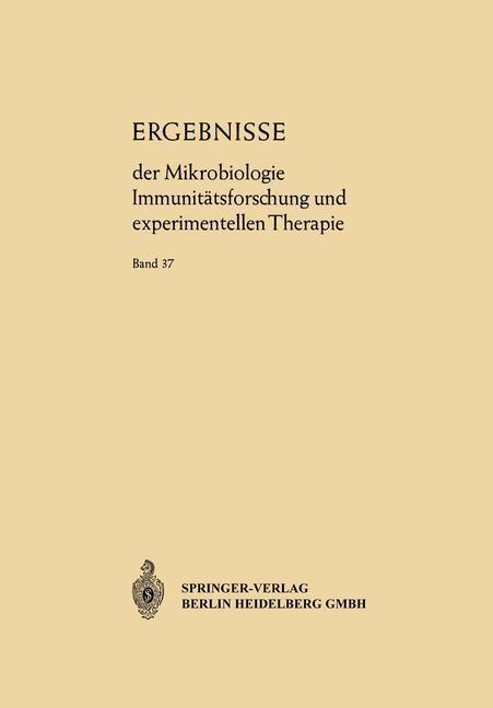 Produktbild: Ergebnisse der Mikrobiologie Immunitätsforschung und Experimentellen Therapie | Werner Henle