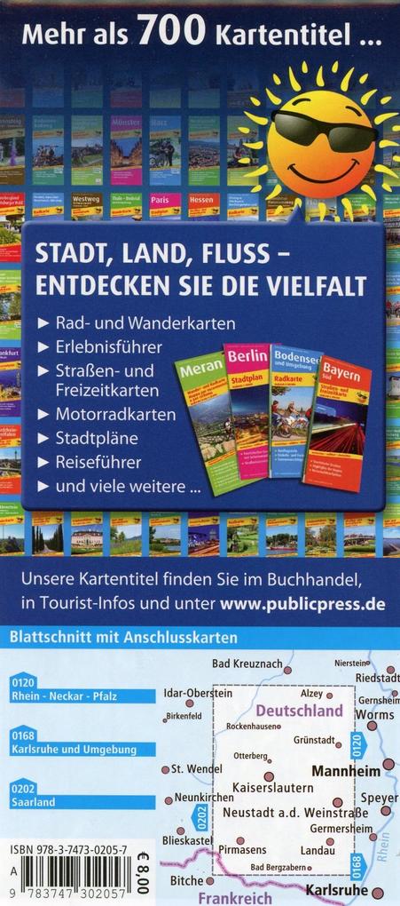 Weitere Ansicht: Pfalz, Kaiserslautern - Bad Dürkheim, Pirmasens 1 : 100.000