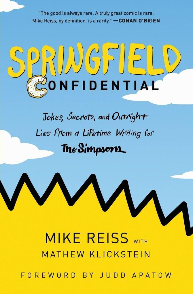 Produktbild: Springfield Confidential | Mike Reiss, Mathew Klickstein
