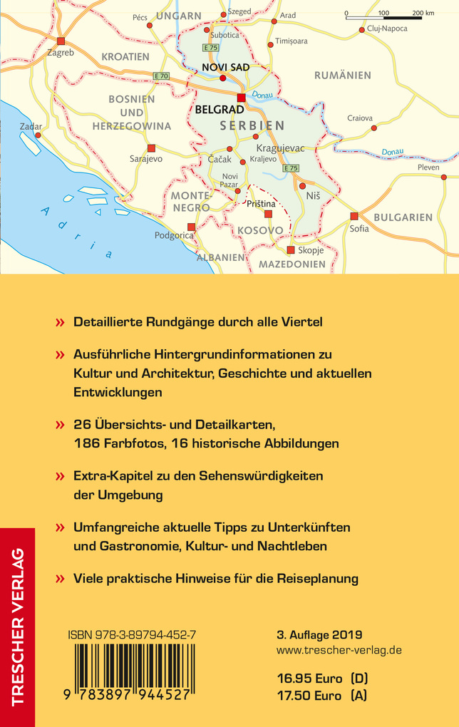 Weitere Ansicht: Reiseführer Belgrad und Novi Sad | Birgitta Gabriela Hannover Moser