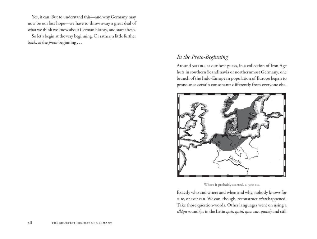 Weitere Ansicht: The Shortest History of Germany | James Hawes
