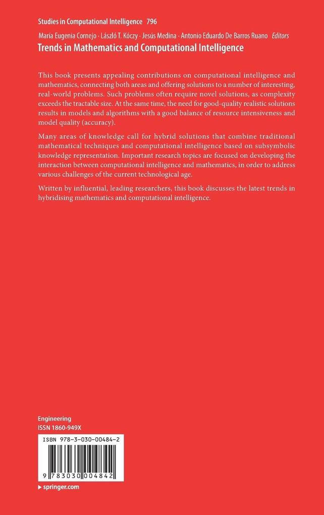 Weitere Ansicht: Trends in Mathematics and Computational Intelligence