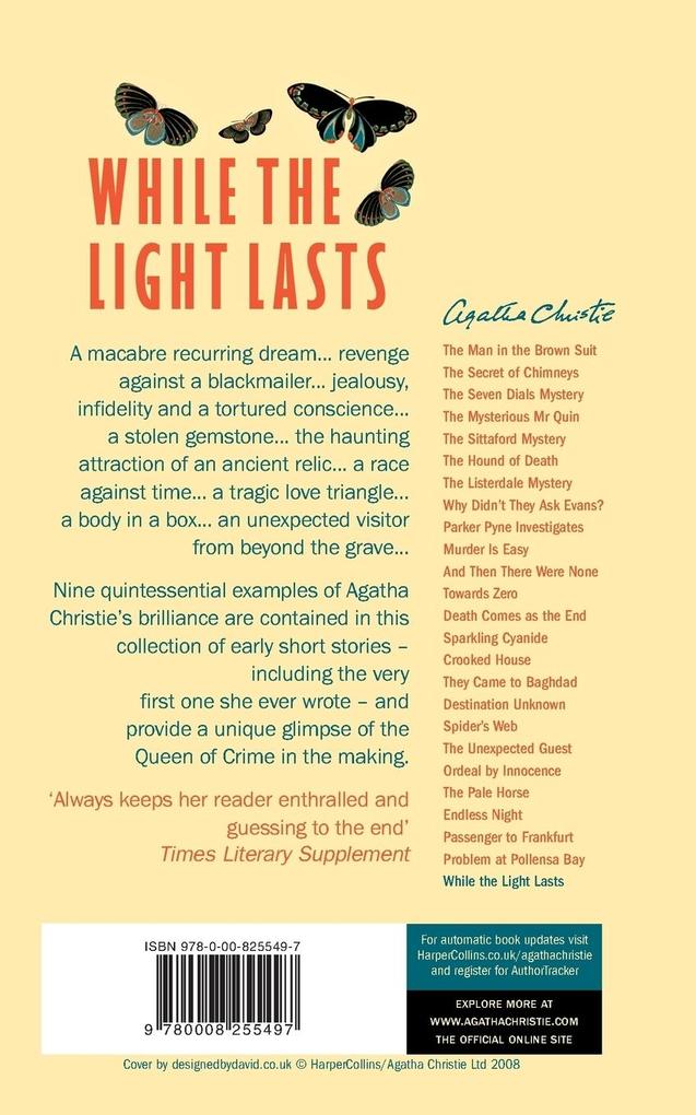 Weitere Ansicht: While the Light Lasts | Agatha Christie