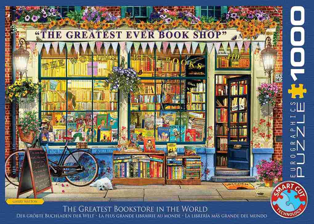 Weitere Ansicht: Der großartigste Buchladen der Welt 1000 Teile | Gary Walton
