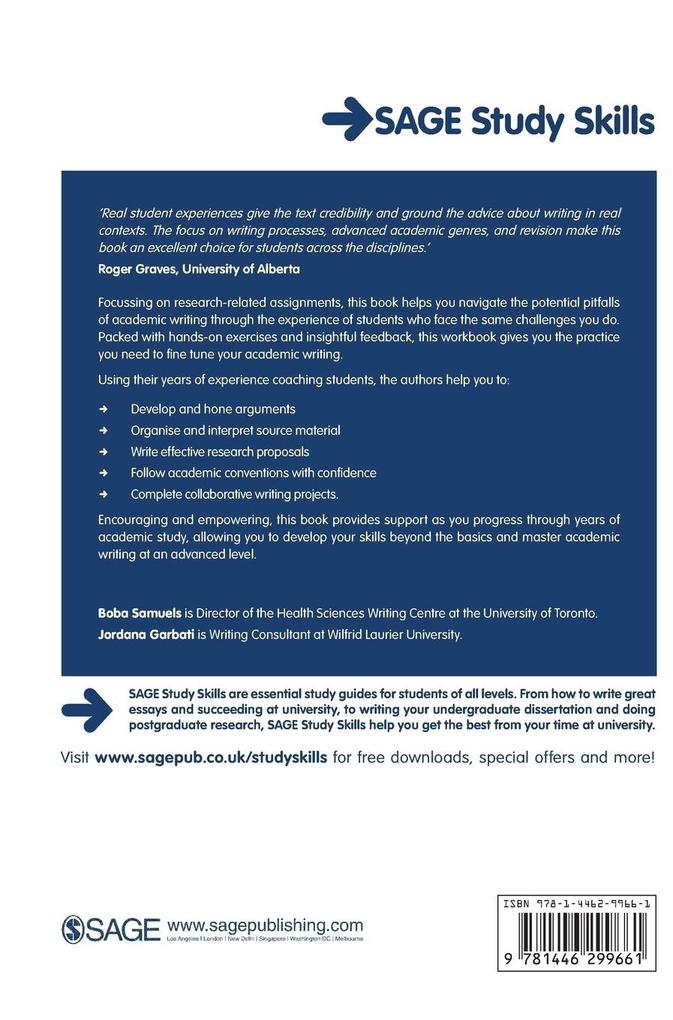 Weitere Ansicht: Mastering Academic Writing | Boba Samuels, Jordana Garbati