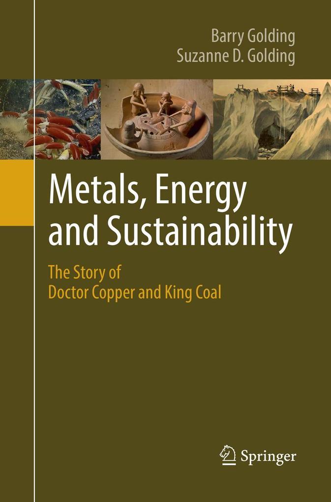 Produktbild: Metals, Energy and Sustainability | Barry Golding, Suzanne D. Golding